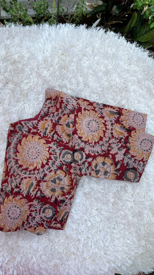 Kalamkari Red