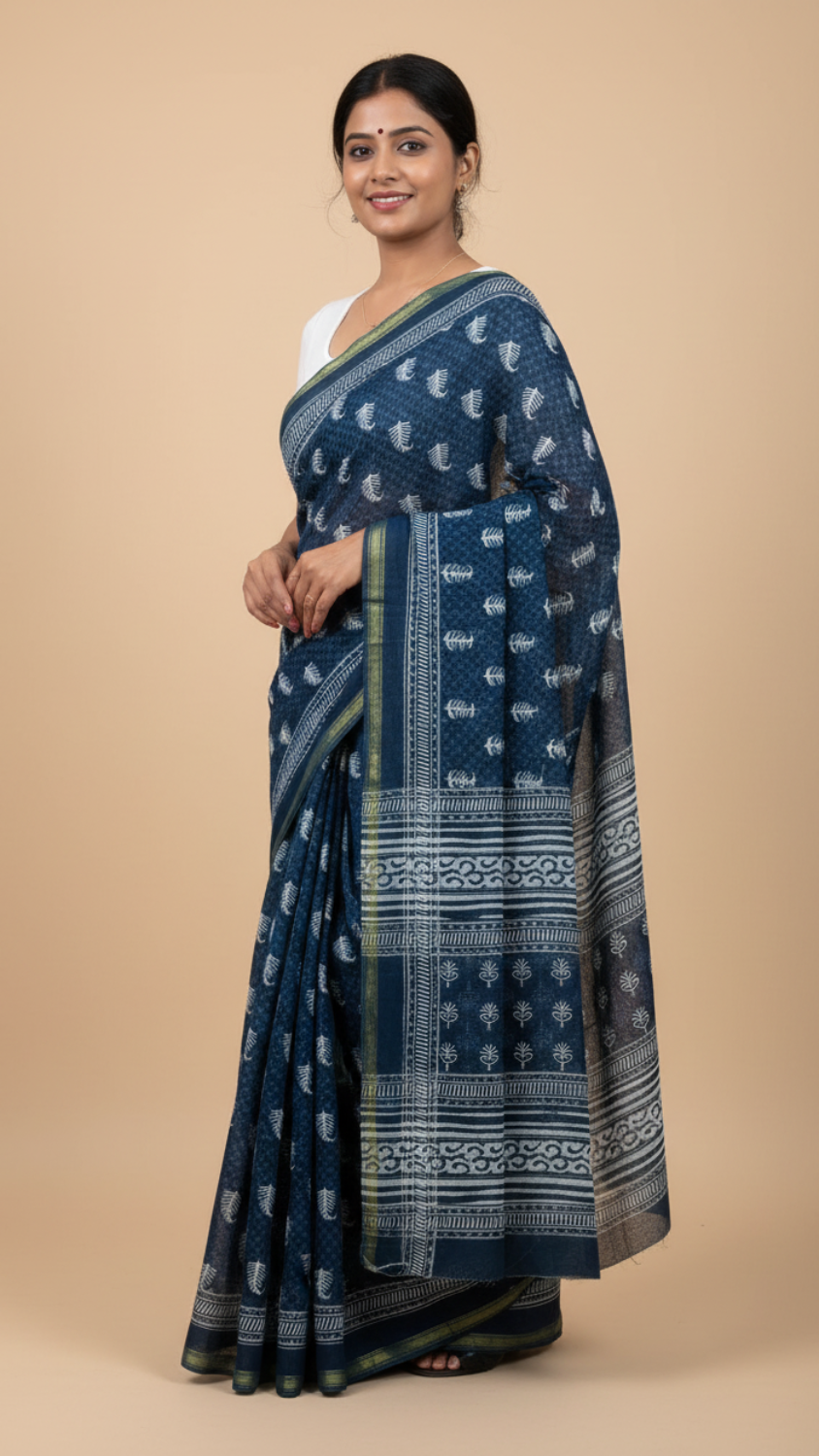 Printed Cotton Sarees