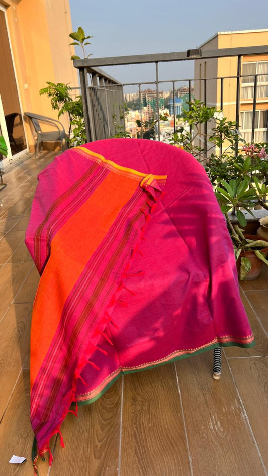 Maroon ganga jamuna Dhonekhali