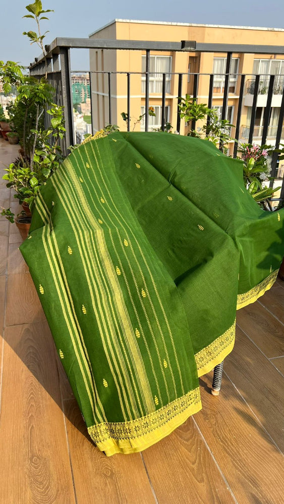 Green starched Dhonekhali