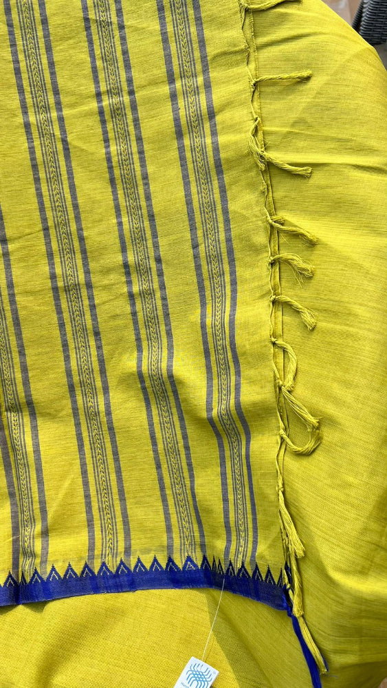 begumpuri handloom cotton green saree