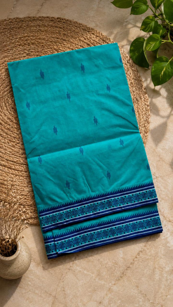 Blue starched Dhonekhali