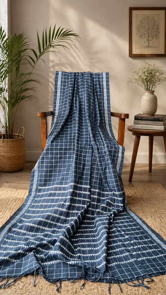 Charcoal checks Begumpuri
