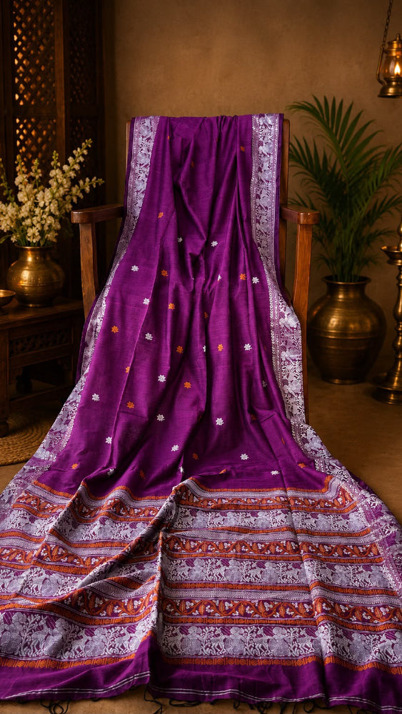 Purple Baluchari