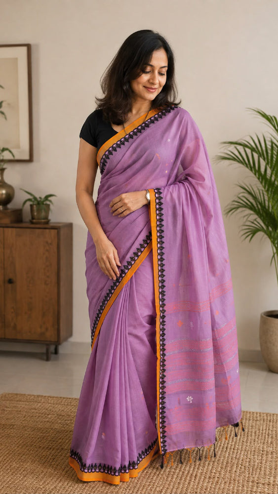Purple butti Dhonekhali