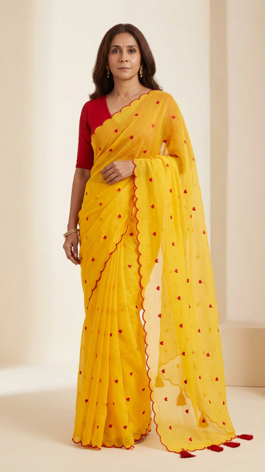 Yellow hearts