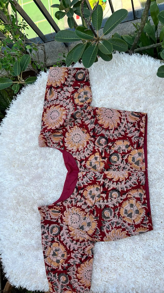 Kalamkari Red